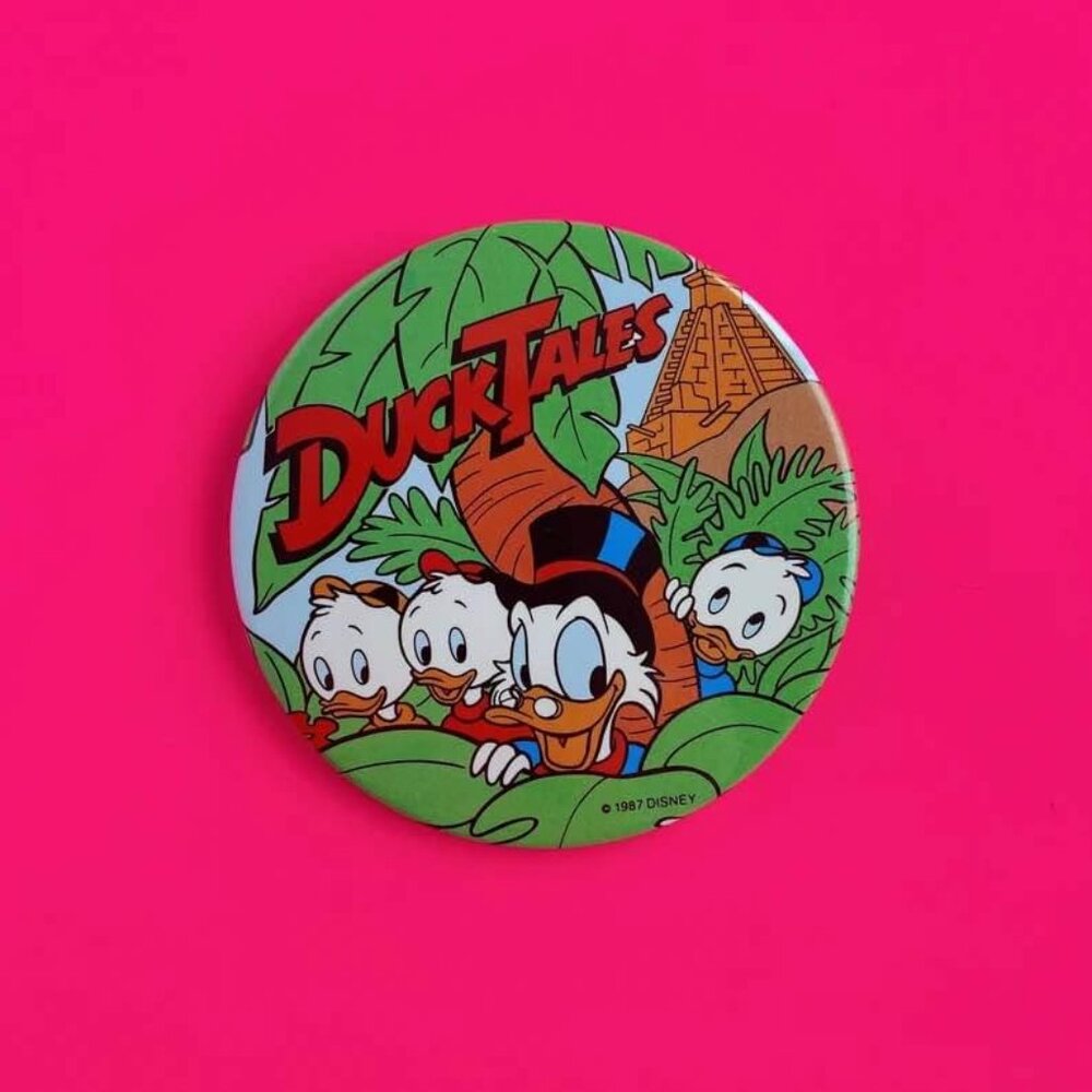 Vintage Disney Ducktales 1980’s Push Pin Button